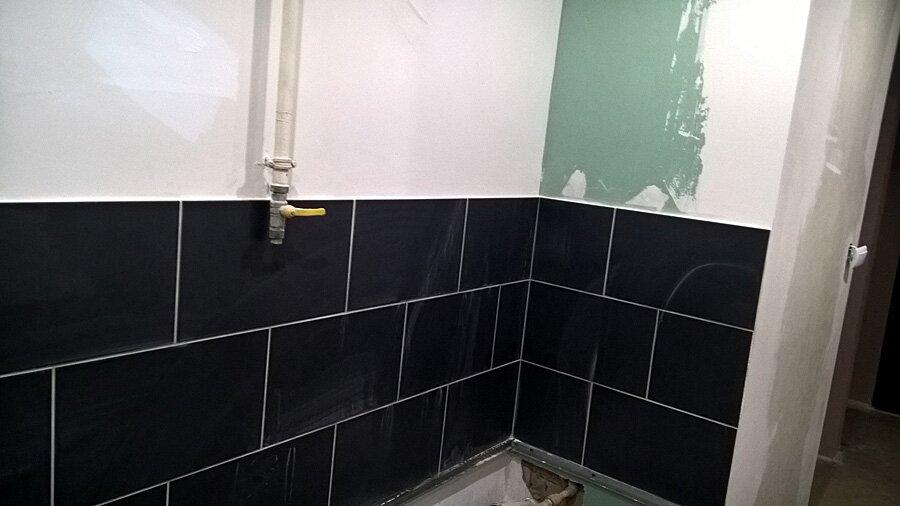 Rybnik, Boguszowice - kafelki w kuchni na ścianie - zdjęcie 5