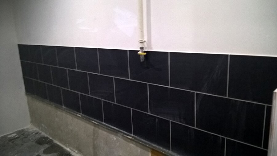 Rybnik, Boguszowice - kafelki w kuchni na ścianie - zdjęcie 6