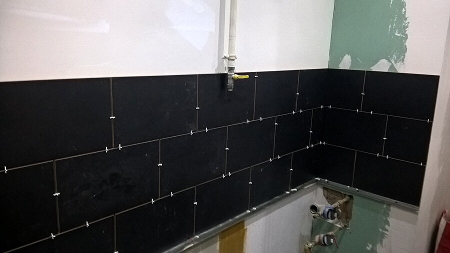 Rybnik, Boguszowice - kafelki w kuchni na ścianie - zdjęcie 2