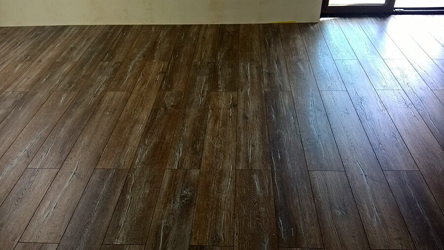 Rybnik, Brzezińska - montaż paneli podłogowych - zdjęcie 3