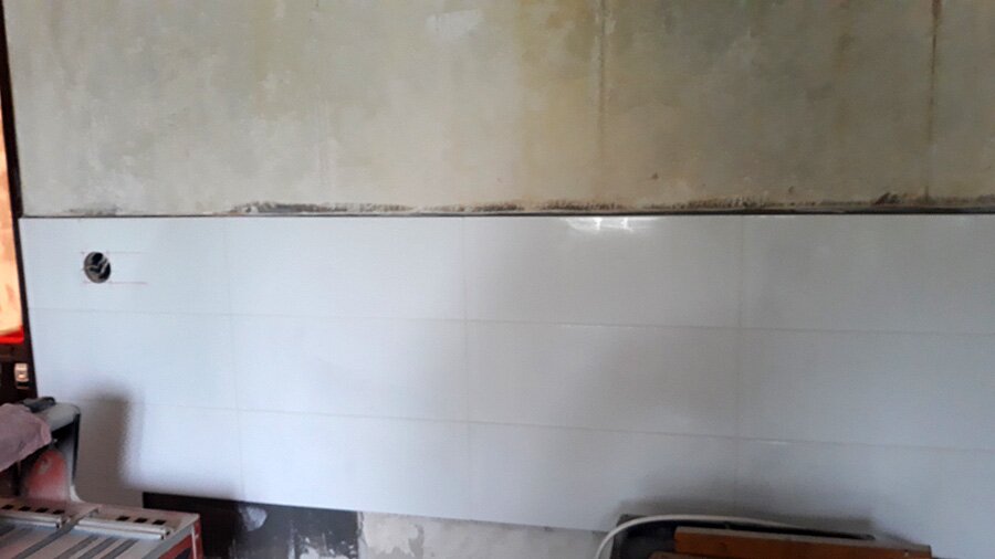 Rybnik, Dworek - kafelki w kuchni - zdjęcie 3