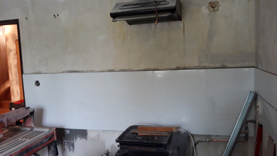 Rybnik, Dworek - kafelki w kuchni - zdjęcie 2