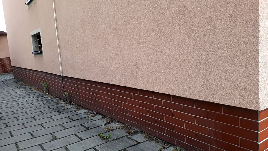 Rybnik - klejenie klinkierki na zewnątrz domu - zdjęcie 5
