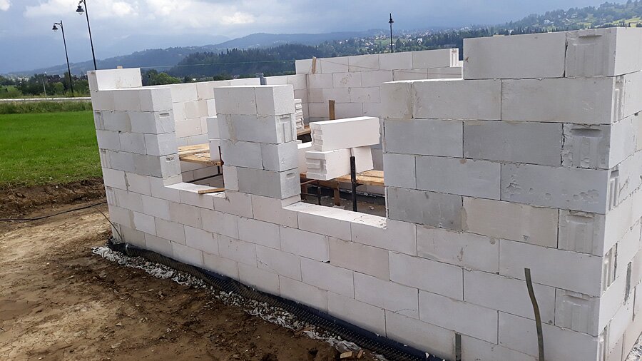 Rybnik - murowanie z ytonga domu - zdjęcie 2