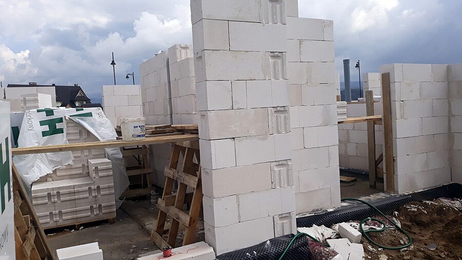 Rybnik - murowanie z ytonga domu - zdjęcie 4