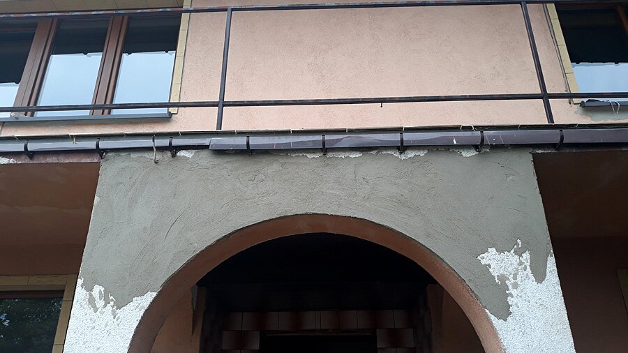 Rybnik - naprawa elewacji - zdjęcie 1