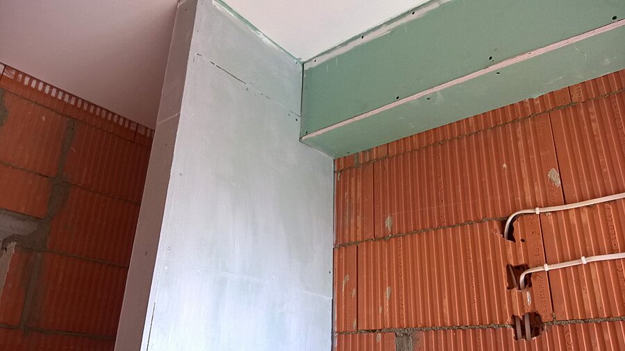 Szczerbice - remont łazienki, cegła dekoracyjna, malowanie, itp - zdjęcie 7