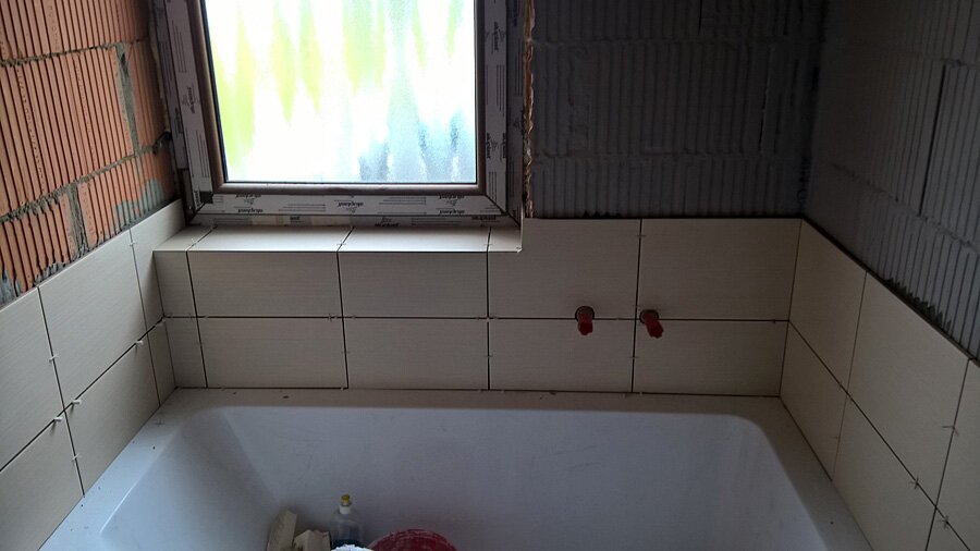 Szczerbice - remont łazienki, cegła dekoracyjna, malowanie, itp - zdjęcie 12