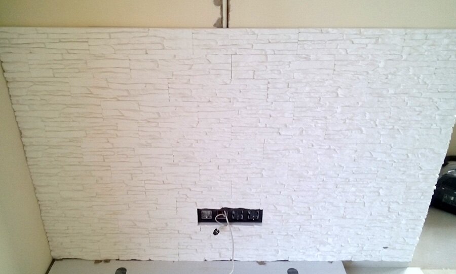 Szczerbice - remont łazienki, cegła dekoracyjna, malowanie, itp - zdjęcie 5