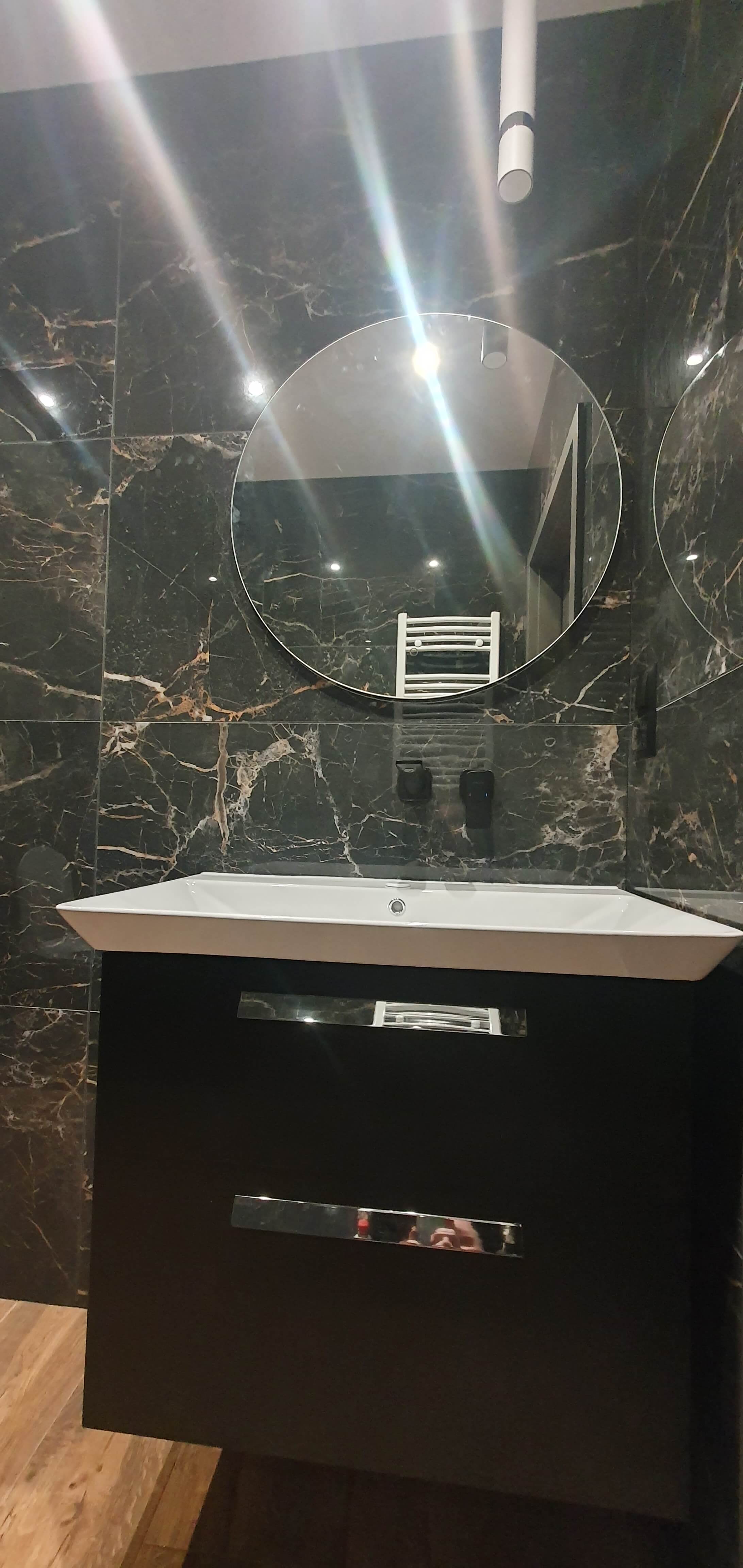 ŁAZIENKA NR2 W MIESZKANIU STAN DEWELOPERSKI - zdjęcie 10