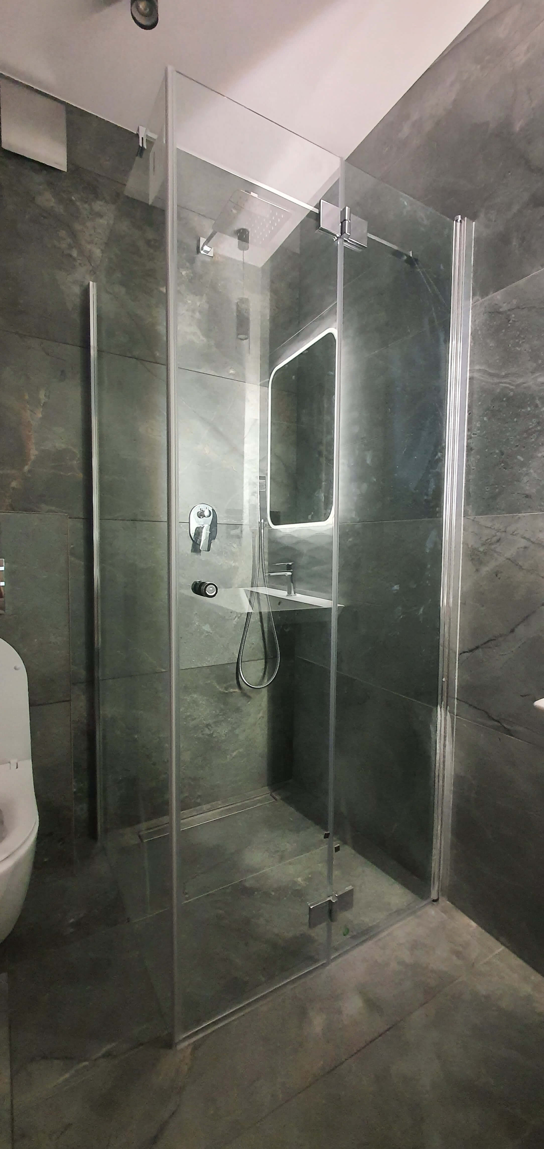 ŁAZIENKA W MIESZKANIU STAN DEWELOPERSKI - zdjęcie 8