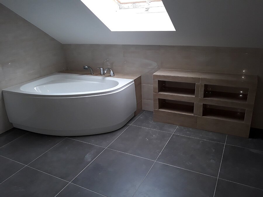 Jejkowice - łazienka na poddaszu - zdjęcie 6