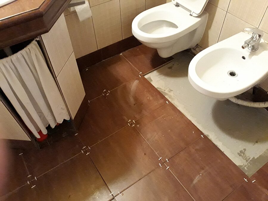 Kłokocin - naprawa starej łazienki - zdjęcie 2