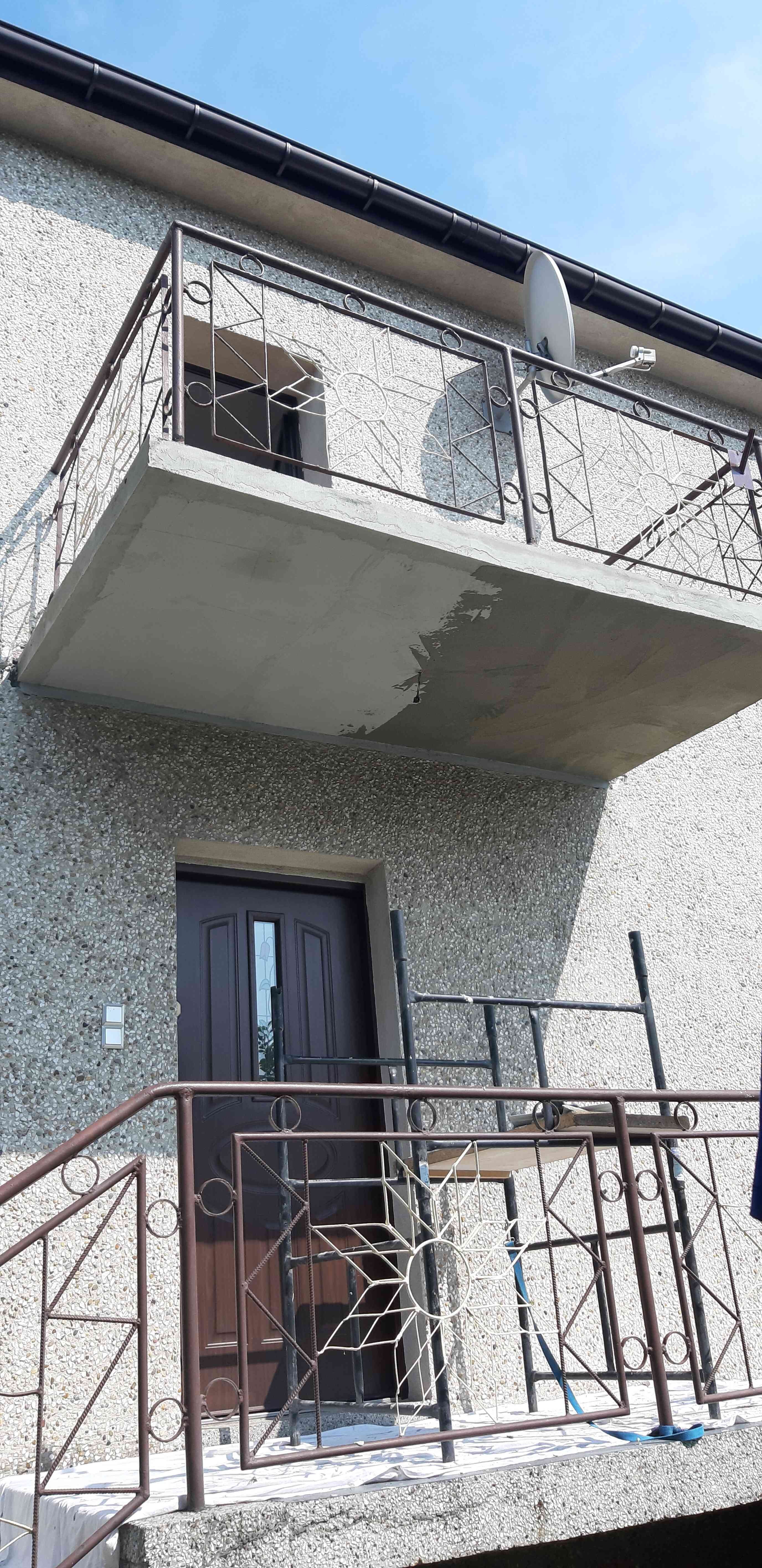 Dom prywatny łazienka Rybnik-Chwałowice Przed Po Dom prywatny Balkon Rybnik-Chwałowice - zdjęcie 5