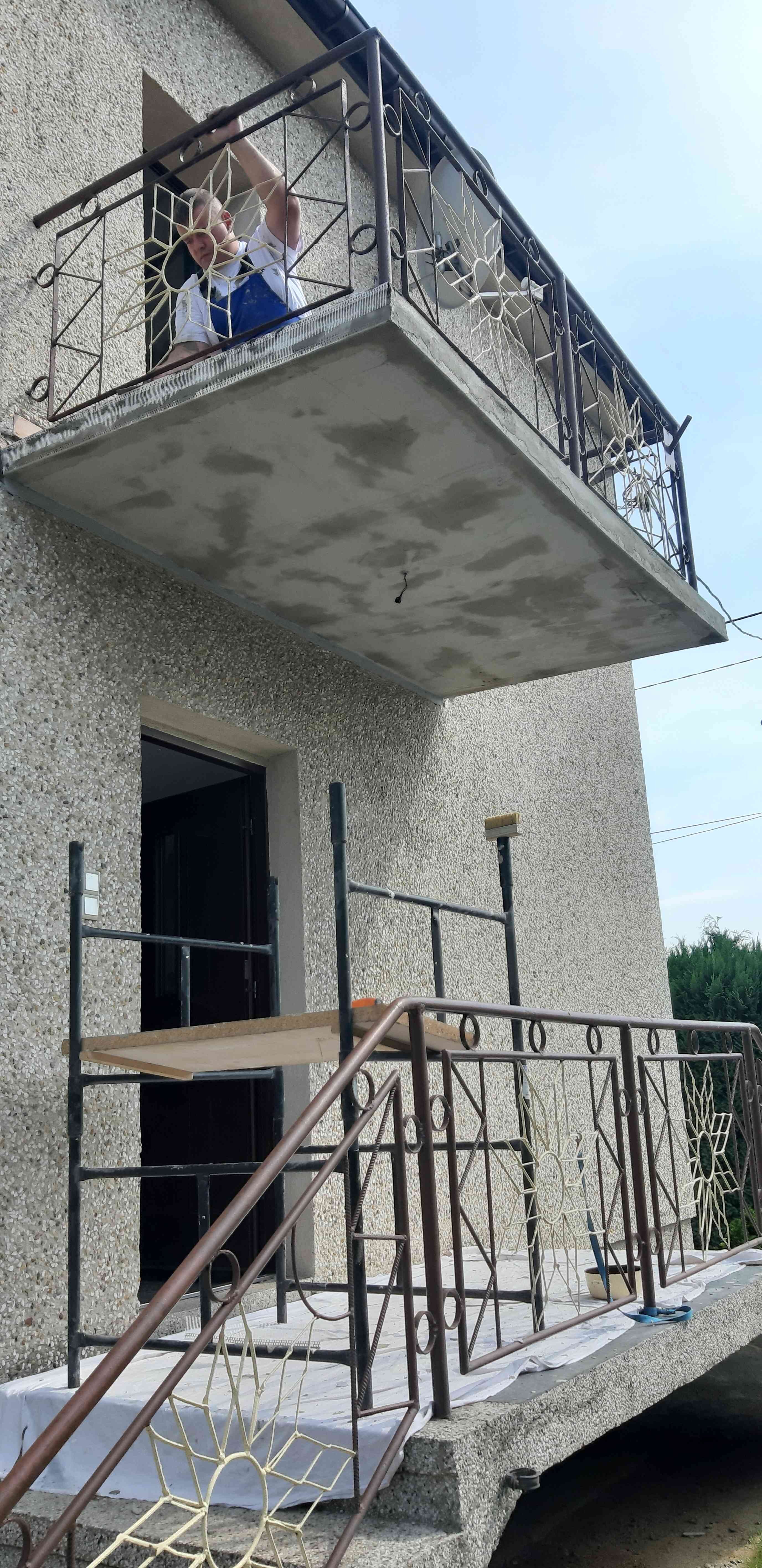 Dom prywatny łazienka Rybnik-Chwałowice Przed Po Dom prywatny Balkon Rybnik-Chwałowice - zdjęcie 4