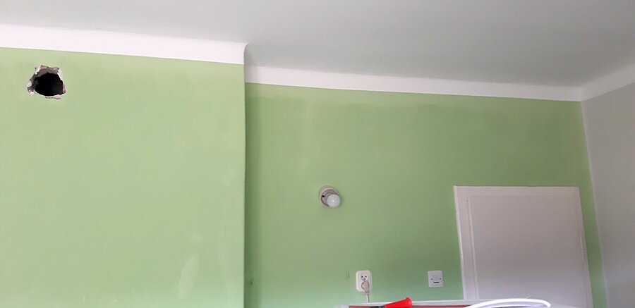 Remont pokoi,przedpokoju,spiżarki,kuchni w domu prywatnym w Chwałowicach - zdjęcie 15