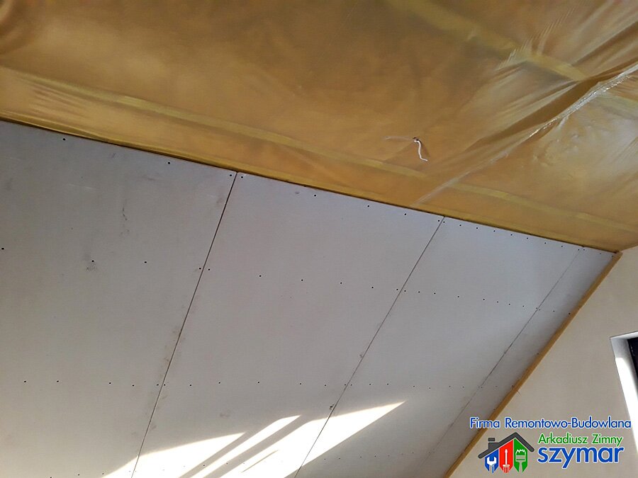 Rybnik, Bartników - montaż płyt gipsowych - zdjęcie 6