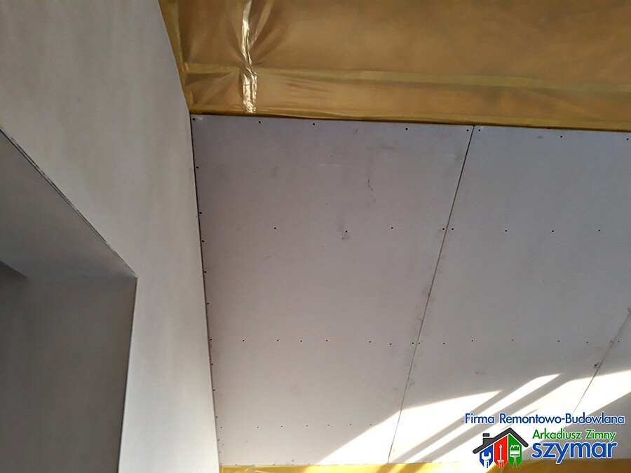 Rybnik, Bartników - montaż płyt gipsowych - zdjęcie 5