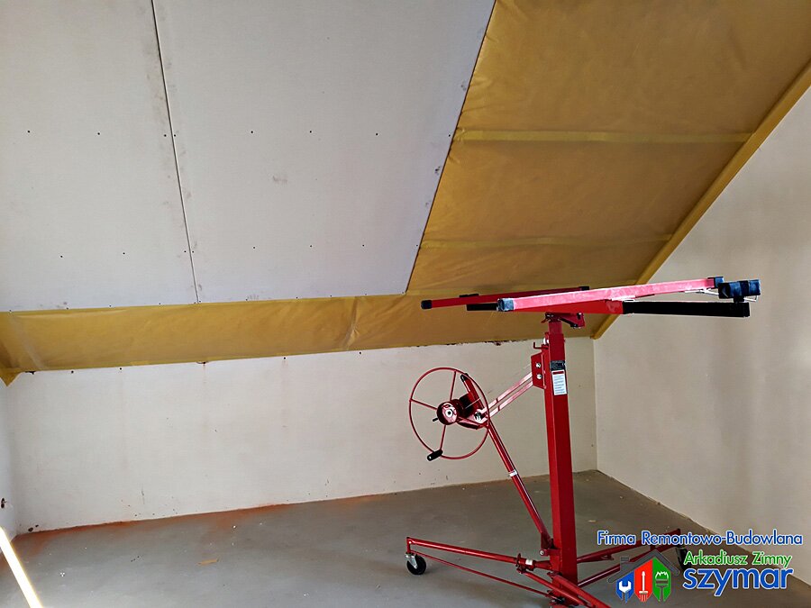 Rybnik, Bartników - montaż płyt gipsowych - zdjęcie 3