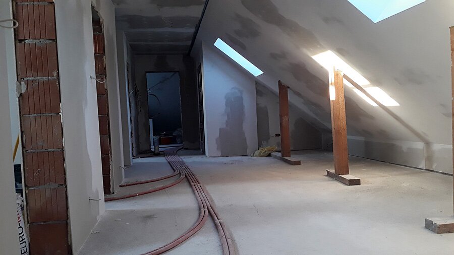 Rybnik, Boguszowicka - docieplenie całego poddasza wraz z wykończeniem - zdjęcie 5