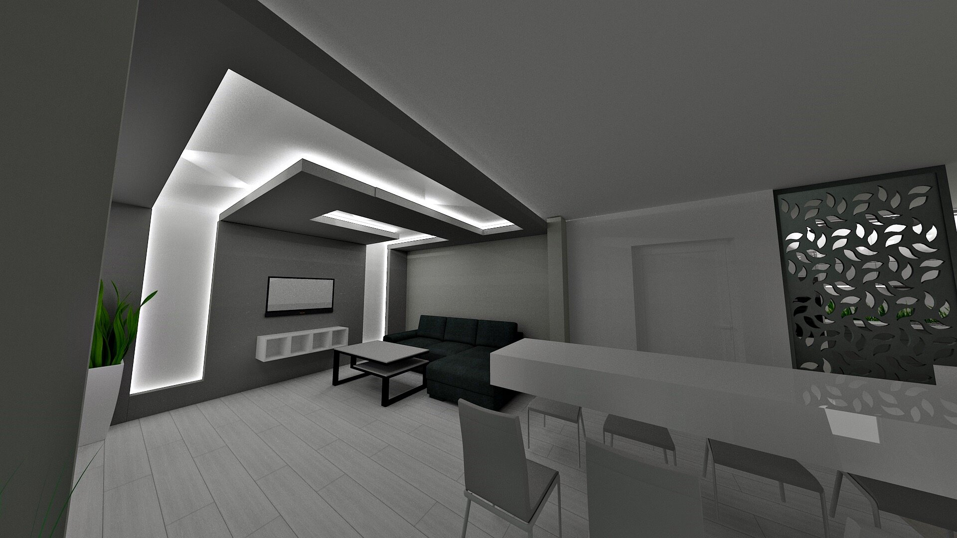 Kuchnie - Projekt wnętrza 3D (Lucyna Zimny) - zdjęcie 10