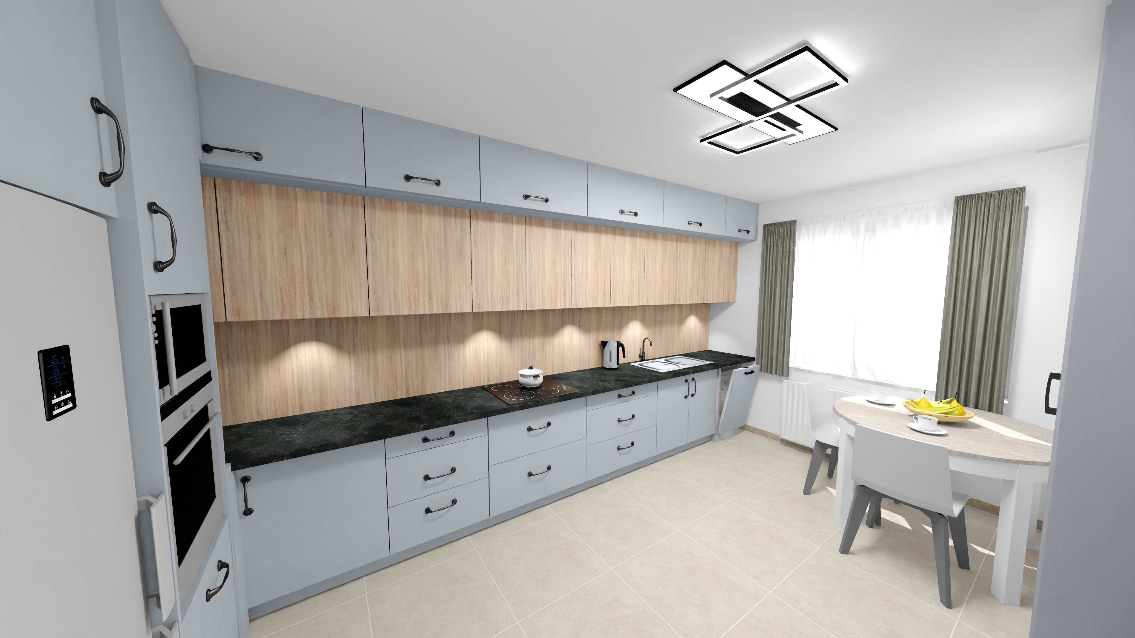 Kuchnie - Projekt wnętrza 3D (Lucyna Zimny) - zdjęcie 5