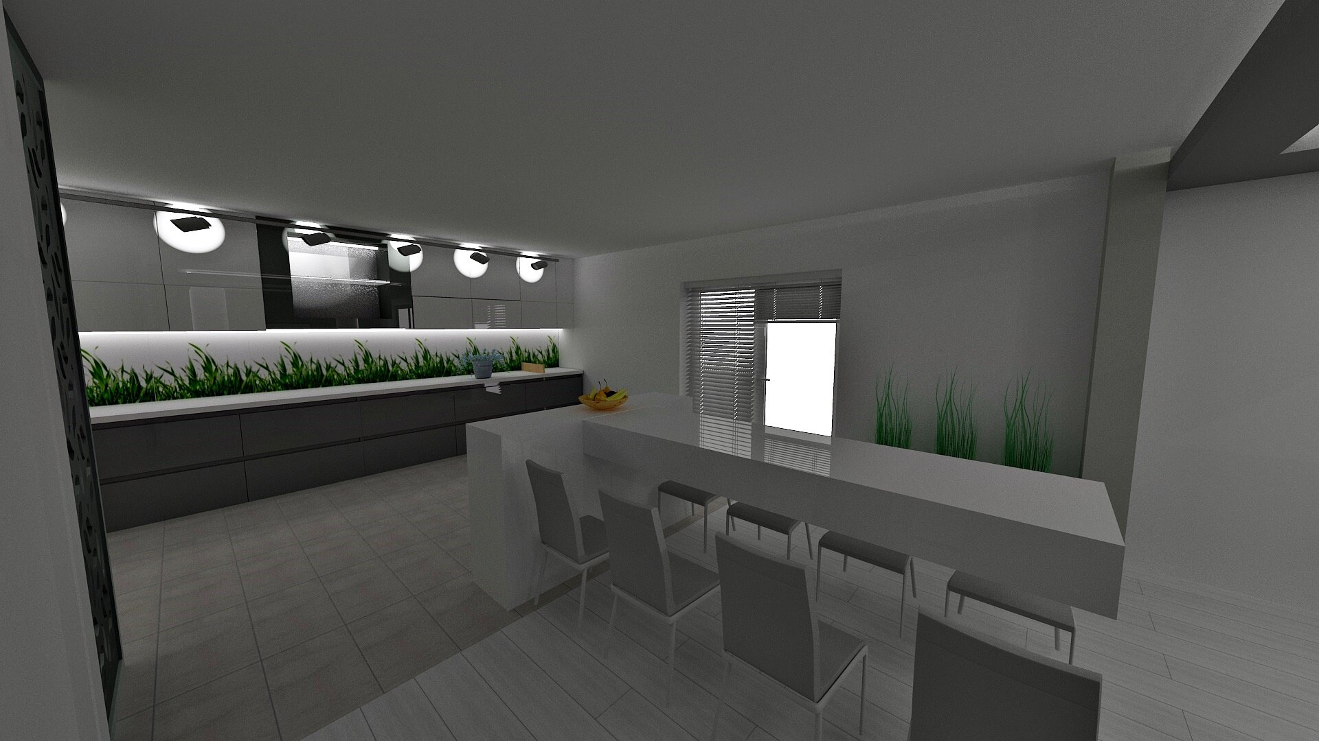 Kuchnie - Projekt wnętrza 3D (Lucyna Zimny) - zdjęcie 11